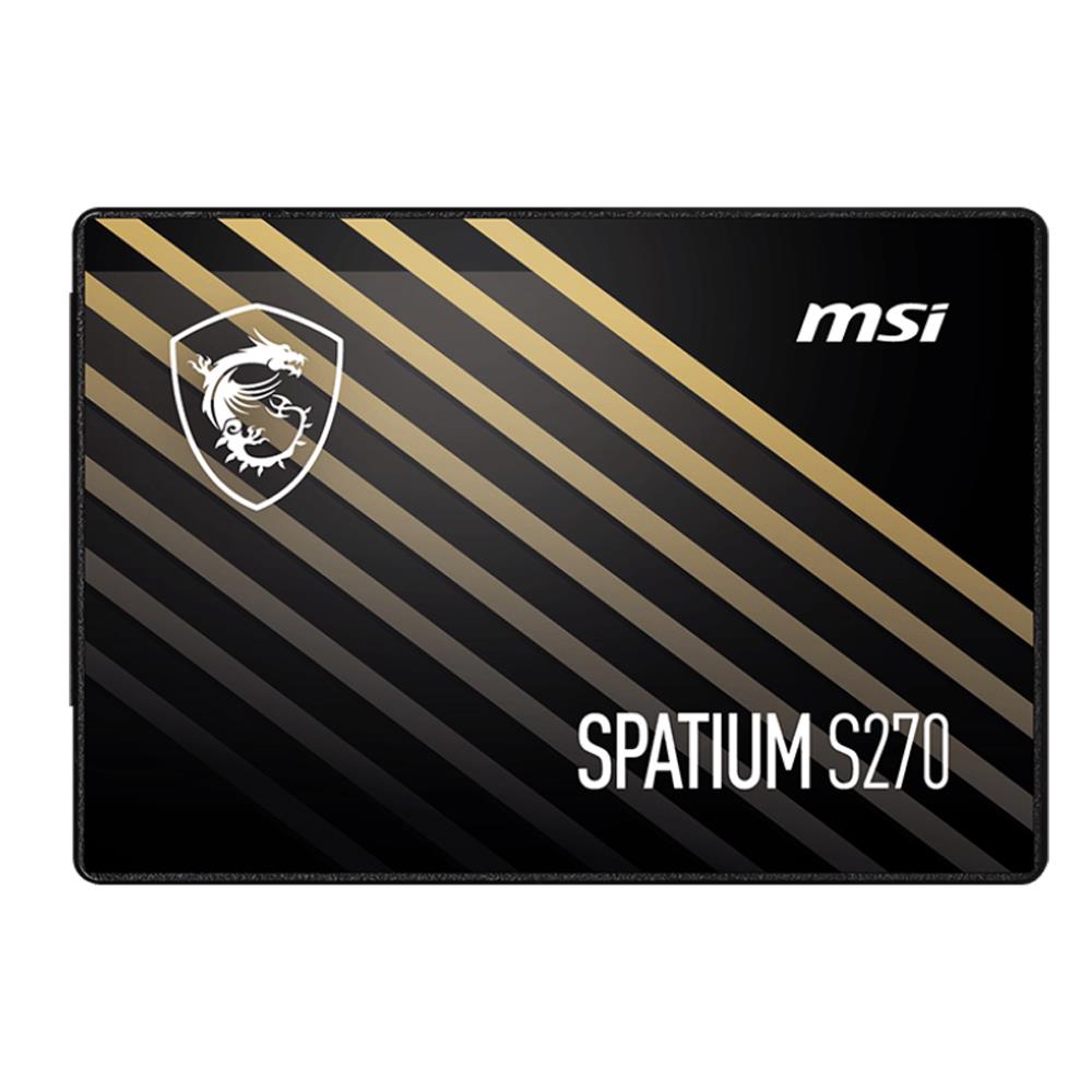 MSI 960GB SPATIUM S270 500- 450MB/s SSD SATA-3 Disk ikinci görünüm