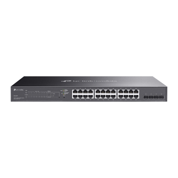 TP-LINK 24port PoE 250w 4-SFP Gigabit Yönetilebilir Switch TL-SG2428P ikinci görünüm
