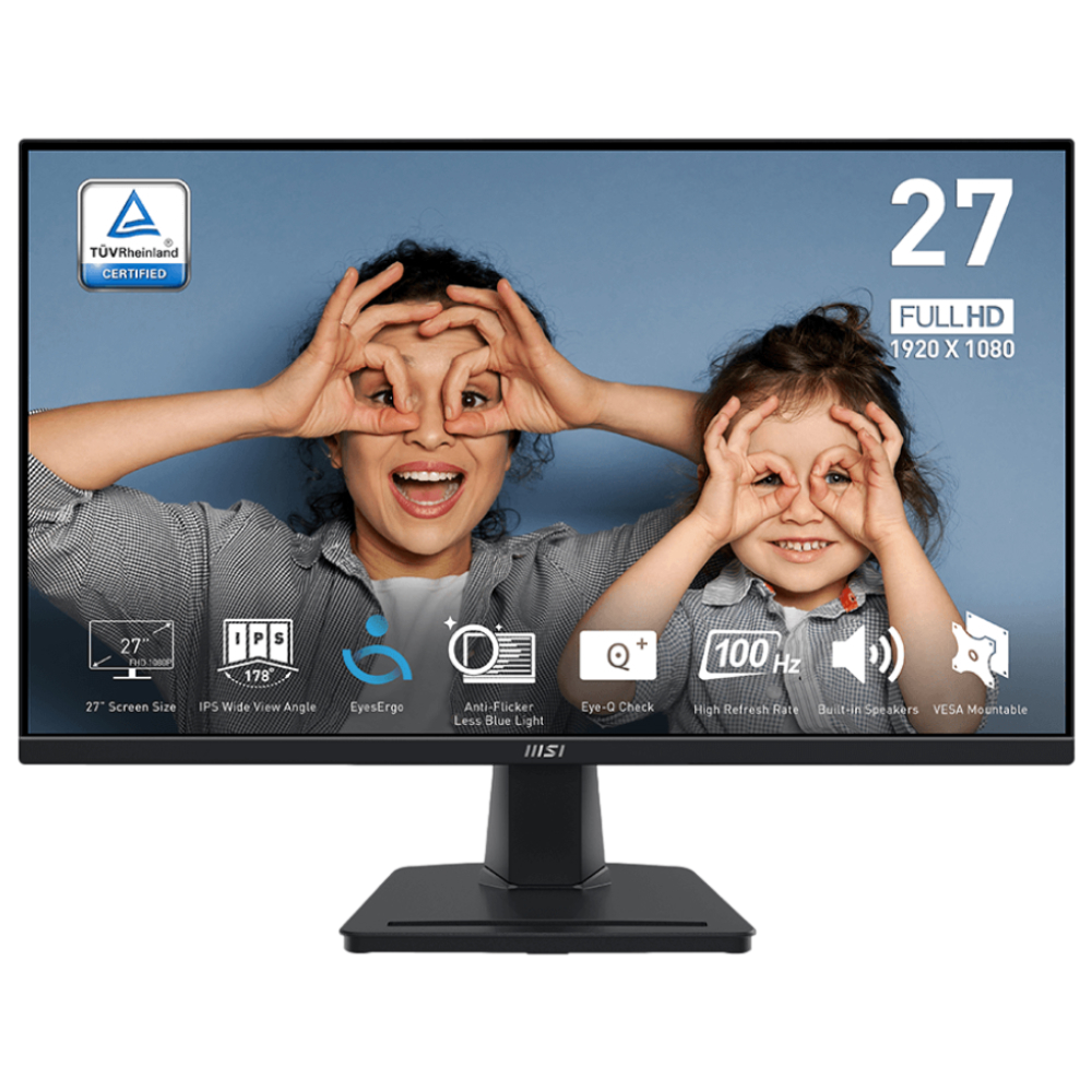 MSI 27" IPS PRO MP275 1MS 100hz HDMI EV OFİS Monitör (1920 X 1080)