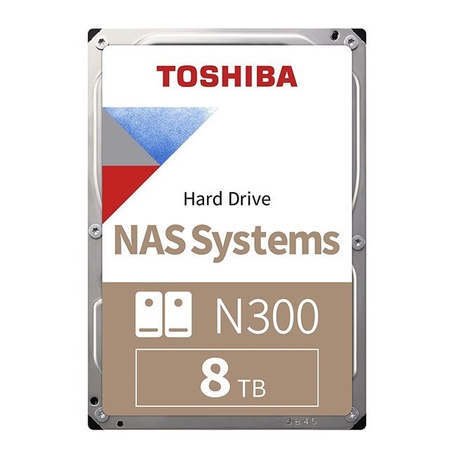 TOSHIBA 8TB N300 MN10ADA800S 7200 RPM 512MB SATA-3 NAS Diski ikinci görünüm