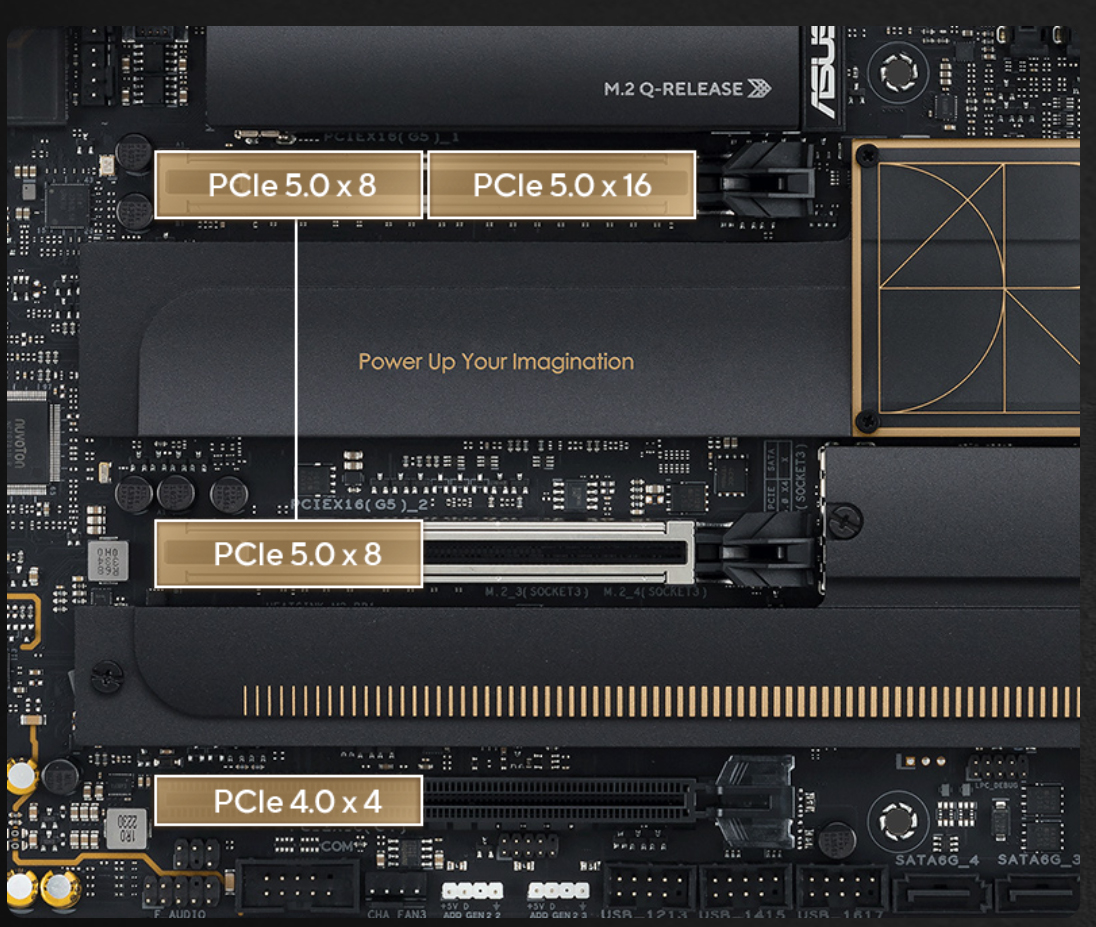 ASUS PROART X870E CREATOR WIFI-7 DDR5 HDMI DP PCIE 5.0 AM5 ATX