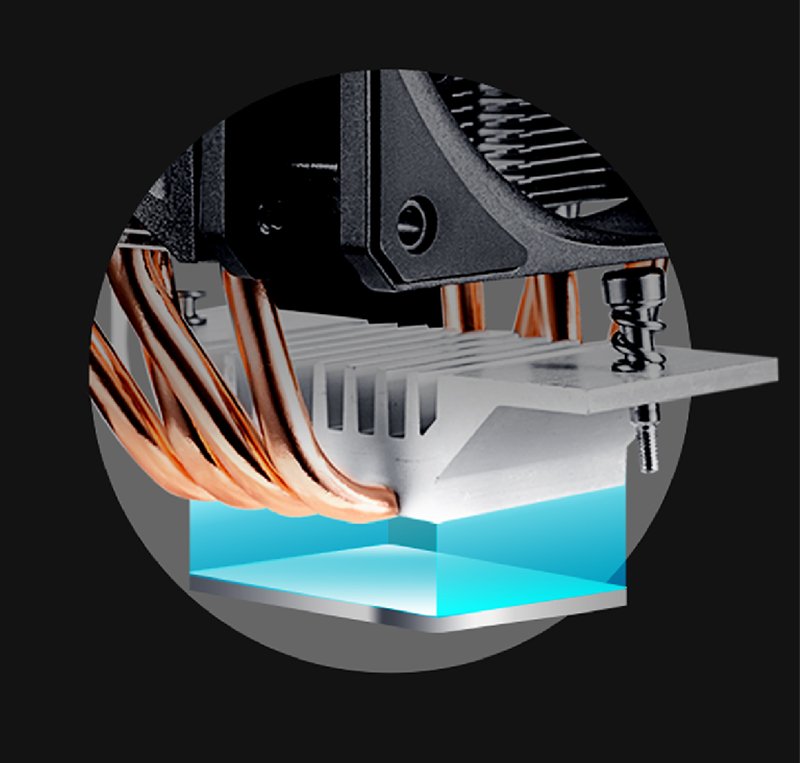 COOLERMASTER 120mm HYPER 212 EVO V2 RR-2V2E-18PK-R2 Hava Soğutmalı AM5-1700p İşlemci Fanı