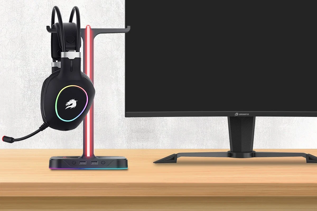 GAMEBOOSTER HS01 RGB Kulaklı Standı