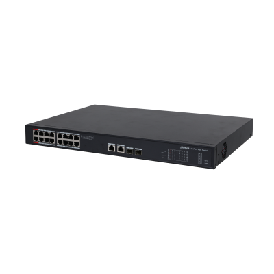 DAHUA 16port PoE 240w 2-SFP 2-Uplink Gigabit Yöneilemez Switch PFS3220-16GT-240-V2 ikinci görünüm
