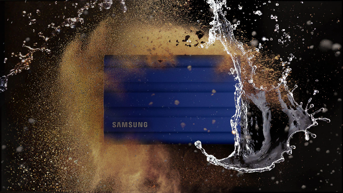 SAMSUNG 1TB T7 SHIELD MU-PE1T0K/WW SSD USB 3.2 Harici Disk