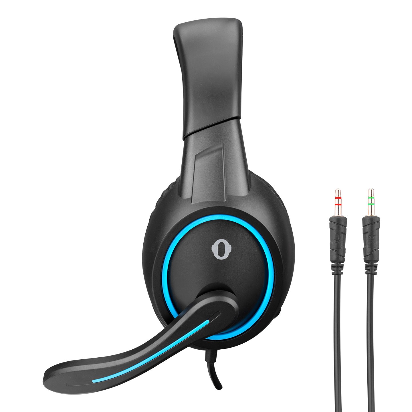 SNOPY ERGO 3.5mm Siyah/Mavi Gaming Mikrofonlu Kulaklık SN-GX1