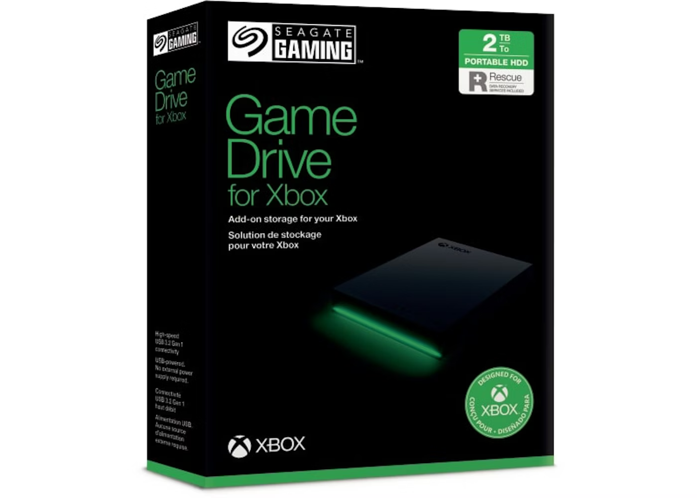 SEAGATE 2TB GAME DRIVE XBOX STKX2000400 HARİCİ DİSK