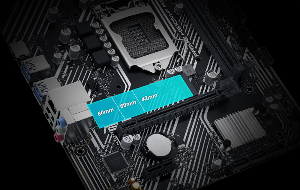 ASUS PRIME H510M-F R3.0 CSM DDR4 HDMI PCIE 3.0 1200p v2