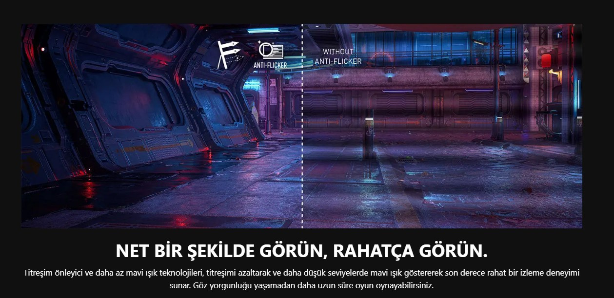 MSI 23.8" IPS MAG 244F 0.5MS 144Hz HDMI Gaming Monitör