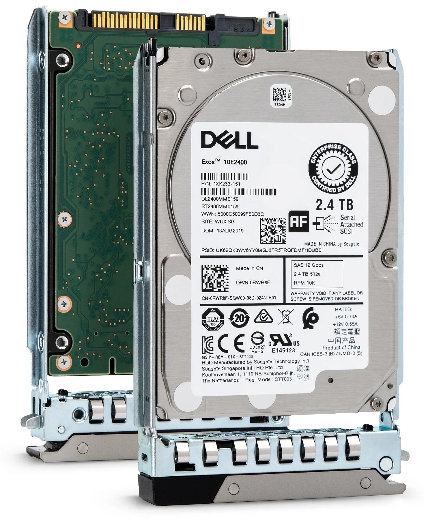 DELL 2.4TB 2.5" 10K 12G SAS G14 HDD