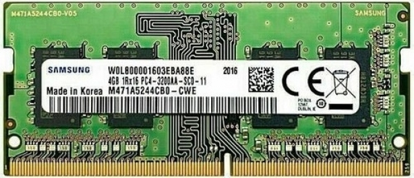 SAMSUNG 4GB DDR4 3200MHZ CL22 NOTEBOOK RAM M471A5244CB0-CWE