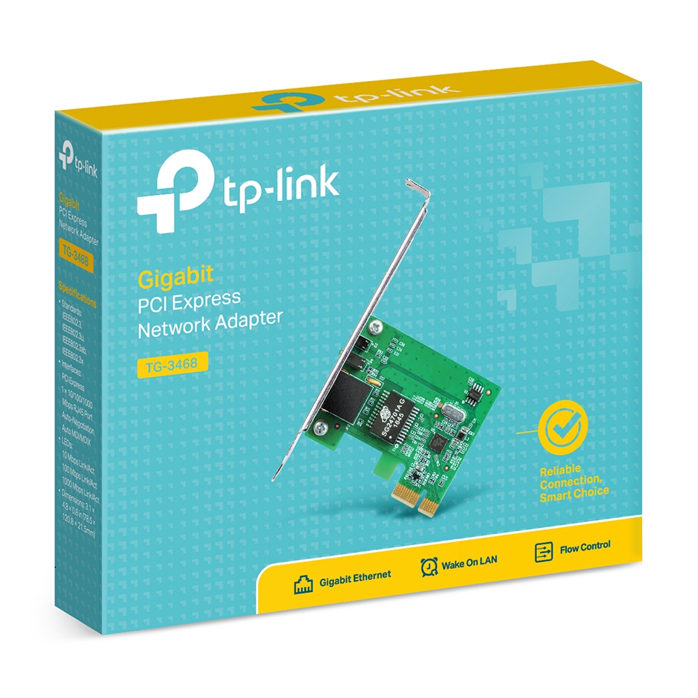 TP-LINK TG-3468 Gigabit PCIe Dahili Ethernet ikinci görünüm