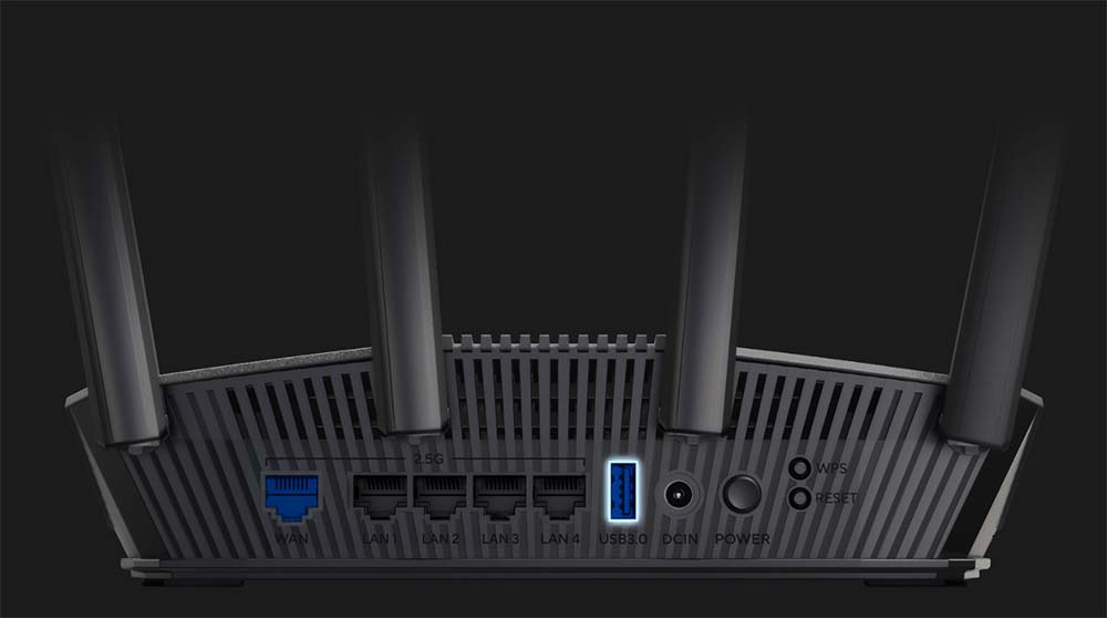 ASUS RT-BE82U BE6500 WIFI7 Dual Band EV Ofis Tipi Router