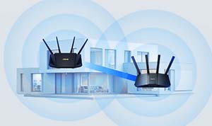 ASUS RT-BE82U BE6500 WIFI7 Dual Band EV Ofis Tipi Router