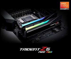 GSKILL 64GB (2X 32GB) DDR5 6000MHZ CL32 DUAL KIT RGB PC RAM TRIDENT Z5 NEO F5-6000J3238G32GX2-TZ5NR