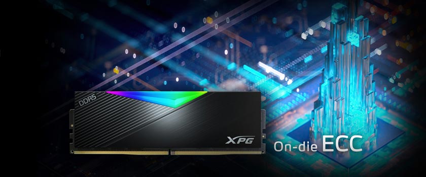 XPG 32GB (2X 16GB) DDR5 6000MHZ CL32 DUAL KIT RGB PC RAM LANCER AX5U6000C3016G-DCLARWH