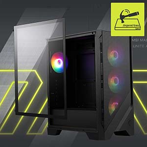 MSI 750W 80+ BRONZE MAG FORCE 121A B75 Gaming Mid-Tower PC Kasası