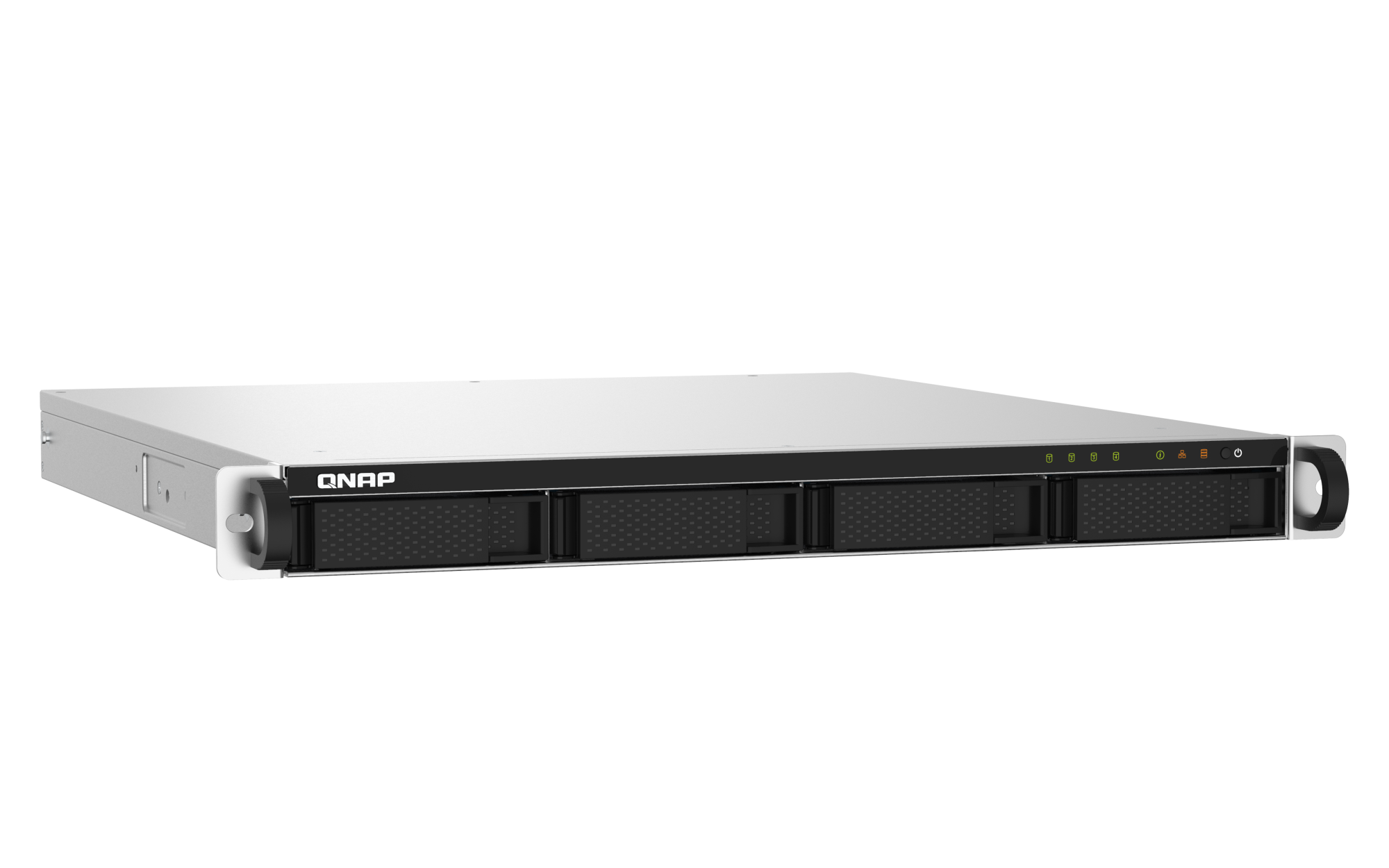 QNAP 4diskli ARM QC AL324-2GB RAM-10GbE SFP+ Rack Nas Server Redundant Power TS-432PXU-RP