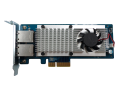 QNAP 4diskli ARM QC AL324-2GB RAM-10GbE SFP+ Rack Nas Server Redundant Power TS-432PXU-RP