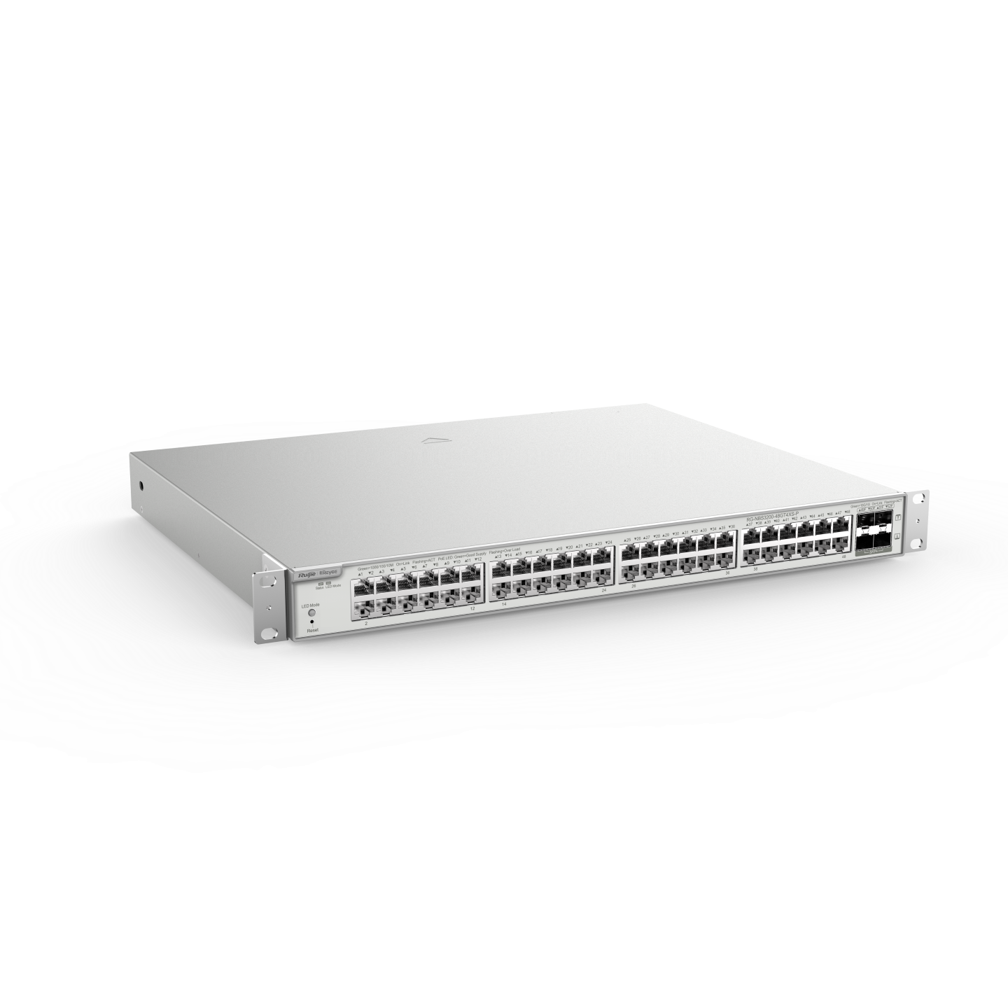 RUIJIE 48port 370w PoE 4-SFP+ 10GE Gigabit Yönetilebilir Switch RG-NBS3200-48GT4XS-P