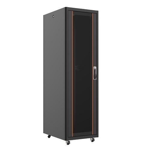 AGER 32U 600x800mm Dikili Tip Siyah Kabinet Vega AG-VB32U6080S1 Cam Kapak ikinci görünüm