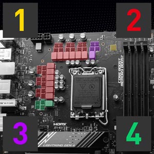 MSI B760 GAMING PLUS WIFI-6E DDR5 HDMI DP PCIE 4.0 1700p ATX