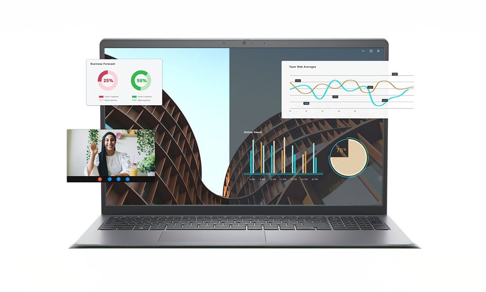 DELL 15.6" CORE i5 1334U 8GB- 512GB M2 NVME- O/B UHD FDOS / VOSTRO 3530 N3409PVNB3530U