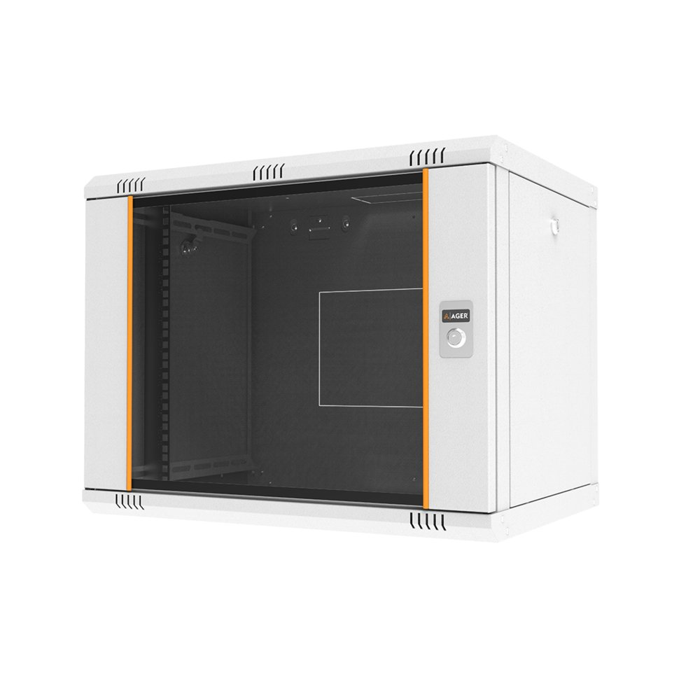 AGER 12U 600x600mm Duvar Tipi Beyaz Kabinet Agena Base AG-AB12U6060B1-A0BB-A-M1 ikinci görünüm