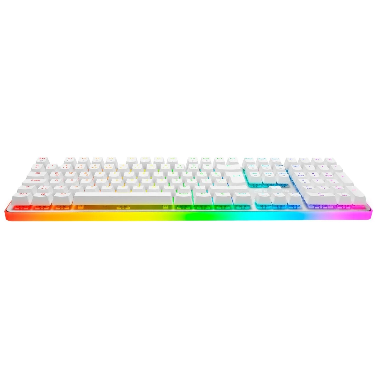 GAMEBOOSTER G918 Kablolu Q Trk Beyaz Gaming Klavye