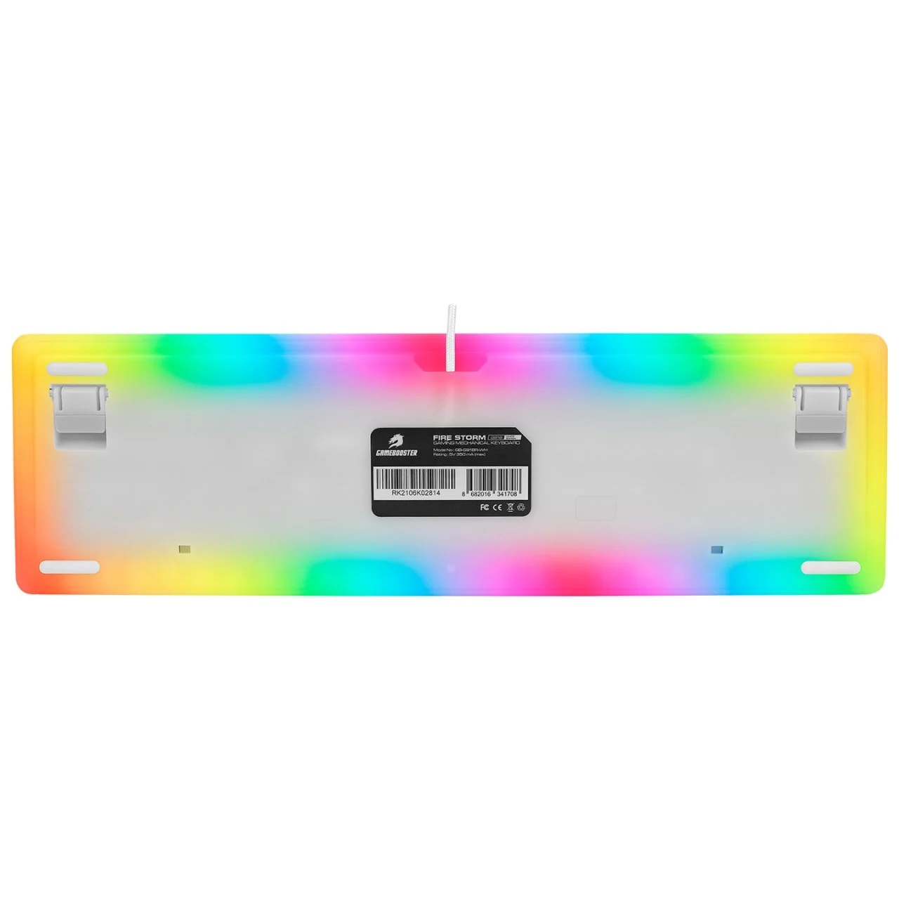 GAMEBOOSTER G918 Kablolu Q Trk Beyaz Gaming Klavye