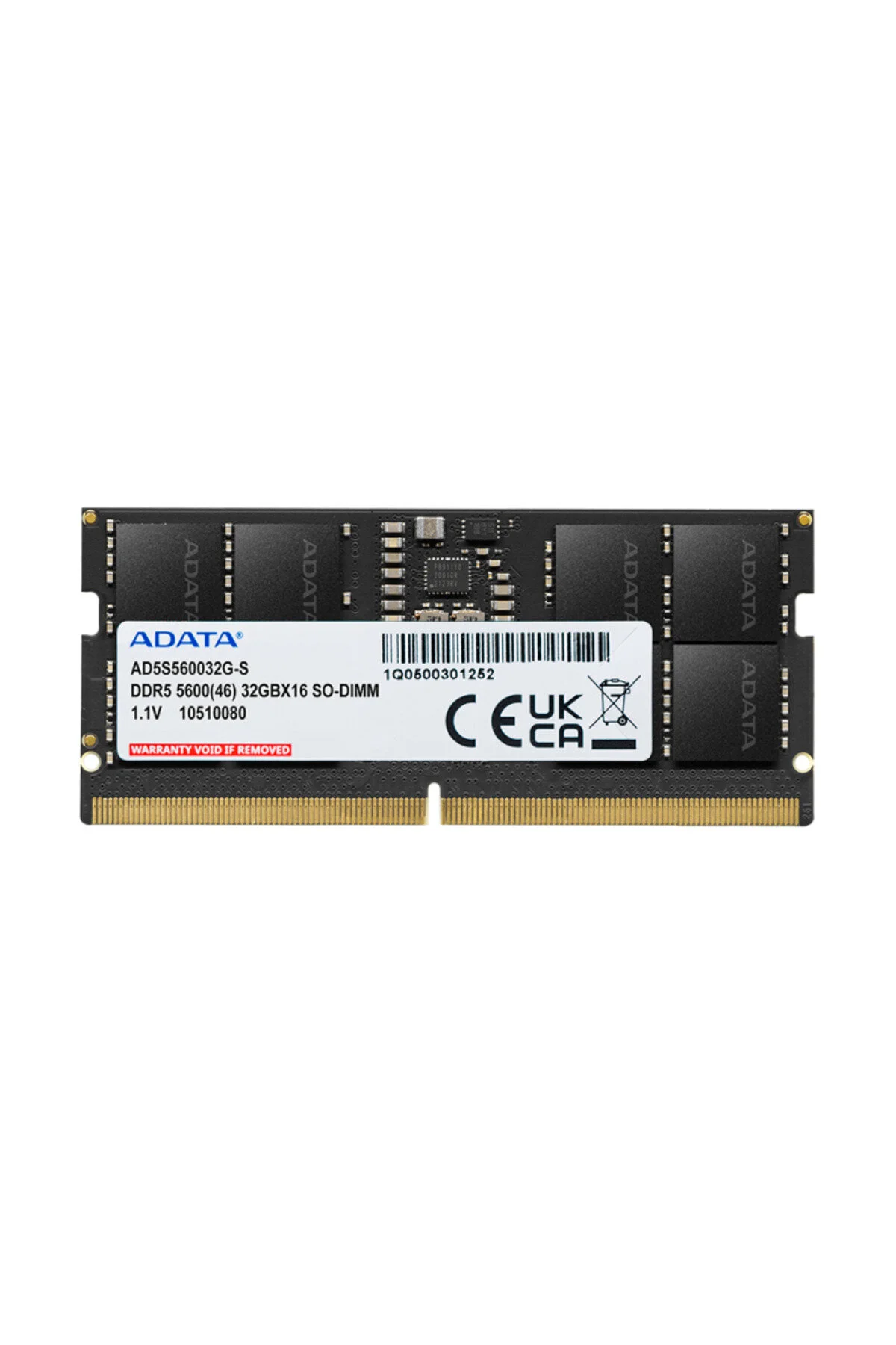 ADATA 16GB DDR5 5600Mhz CL46 Notebook Ram AD5S560016G-S