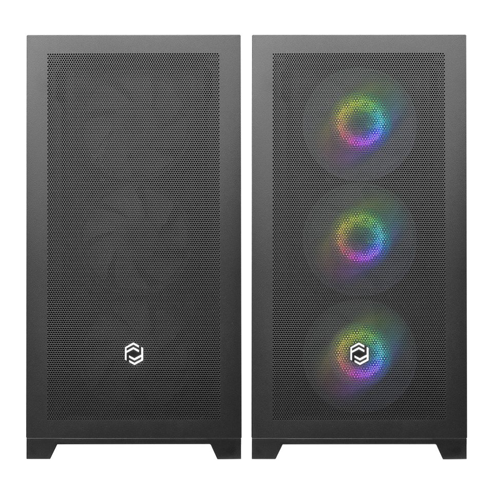 FRISBY 600w 80+ BRONZE FC-9475G CREVO Gaming Mid-Tower PC Kasası