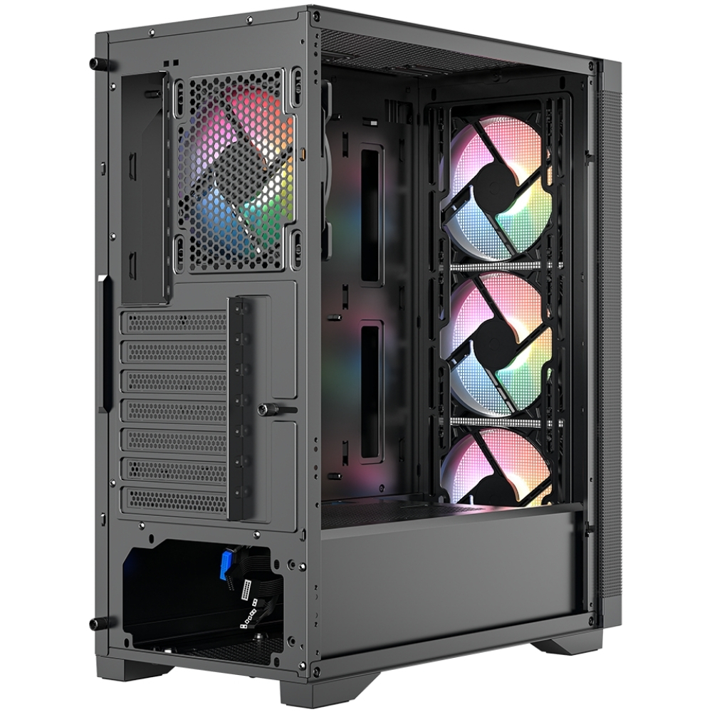 FRISBY 600w 80+ BRONZE FC-9480G Gaming Mid Tower PC Kasası