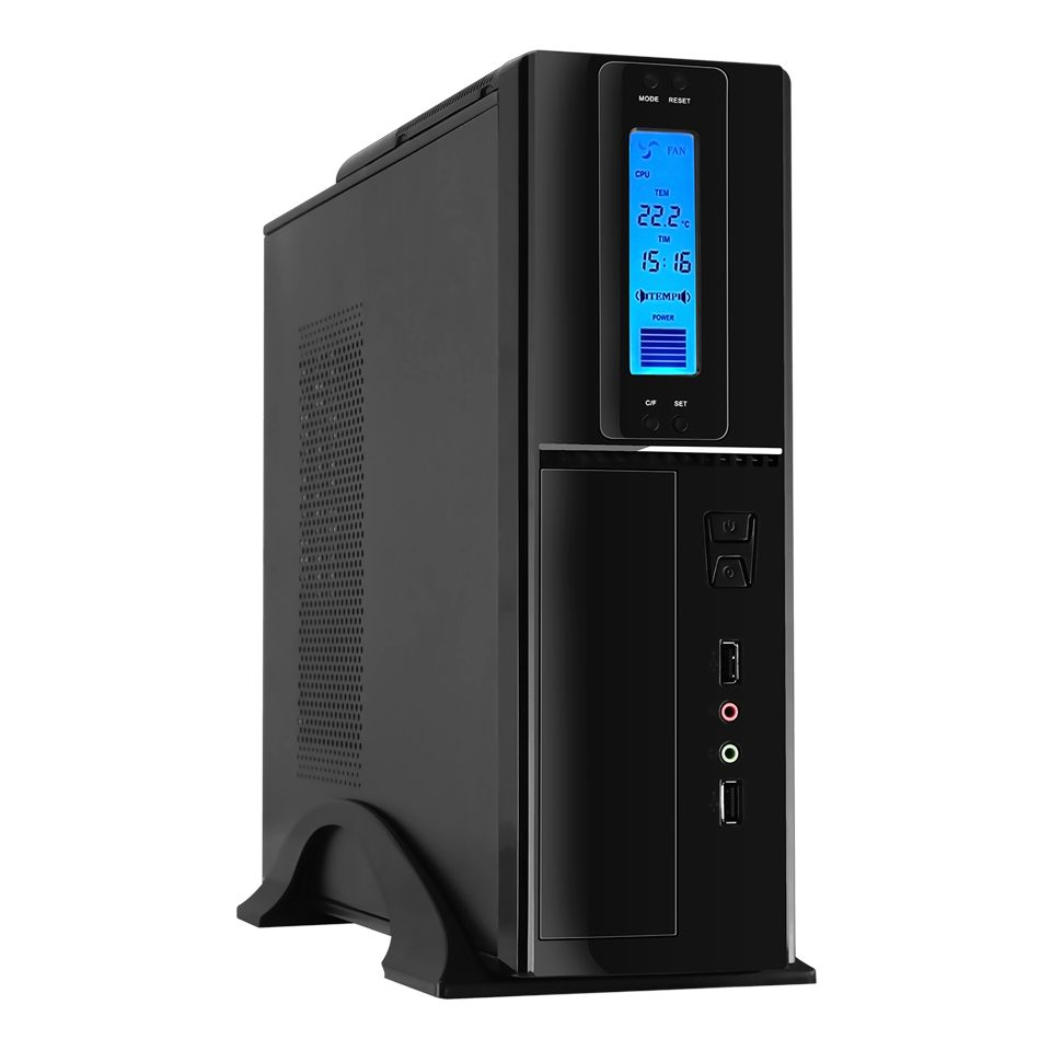 FRISBY 300w FC-S6040B Standar Slim ATX PC Kasası ikinci görünüm
