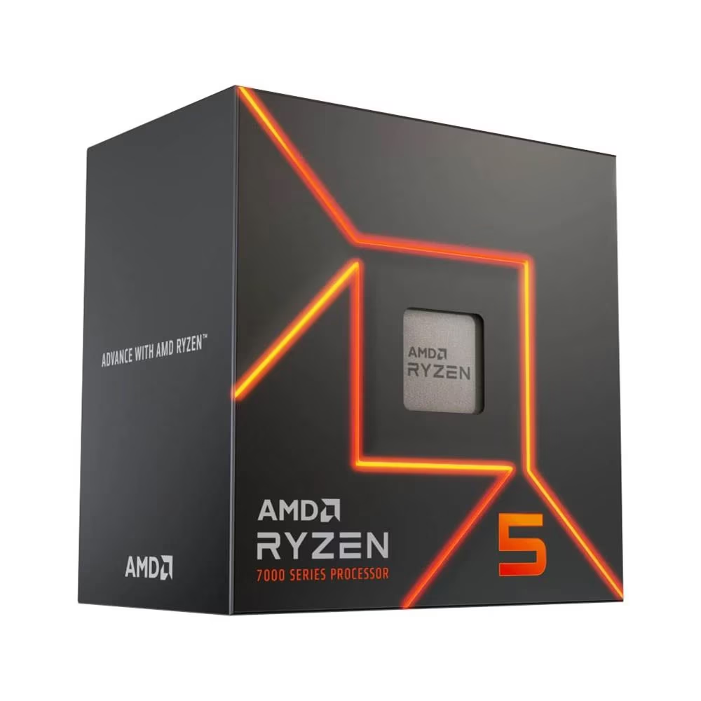 AMD RYZEN 5 7600 38MB 6çekirdekli O/B UHD AM5 65w Kutulu+Fanlı ikinci görünüm