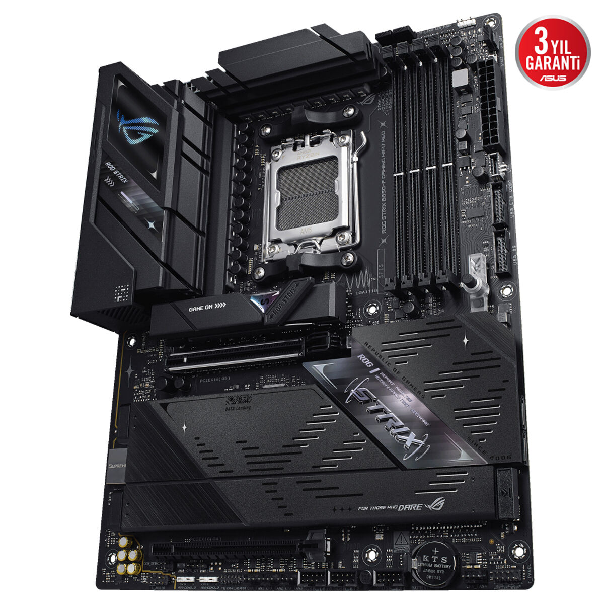 ASUS ROG STRIX B850-F GAMING WIFI7 NEO DDR5 HDMI PCIE 5.0 AM5 ATX Kurumsal Anakart