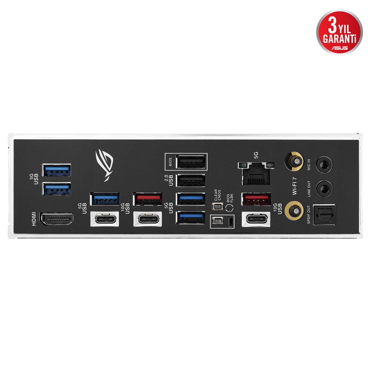 ASUS ROG STRIX B850-F GAMING WIFI7 NEO DDR5 HDMI PCIE 5.0 AM5 ATX Kurumsal Anakart