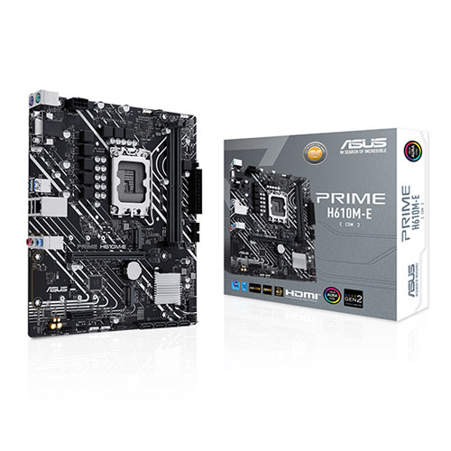 ASUS PRIME H610M-E-CSM DDR5 HDMI-DP PCIE 4.0 1700p mATX Kurumsal Anakart