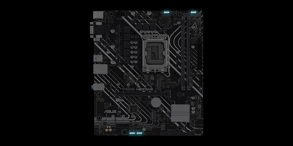 ASUS PRIME H610M-E-CSM DDR5 HDMI-DP PCIE 4.0 1700p mATX Kurumsal Anakart