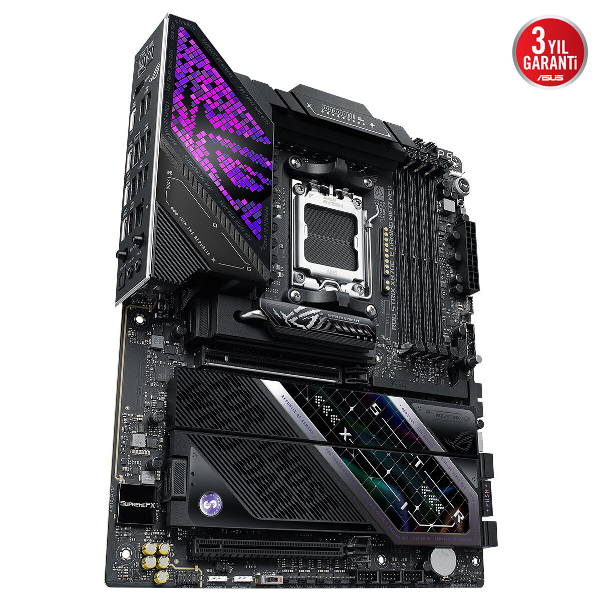 ASUS ROG STRIX X870E-E GAMING WIFI7 NEO DDR5 HDMI PCIE 5.0 AM5 ATX Anakart