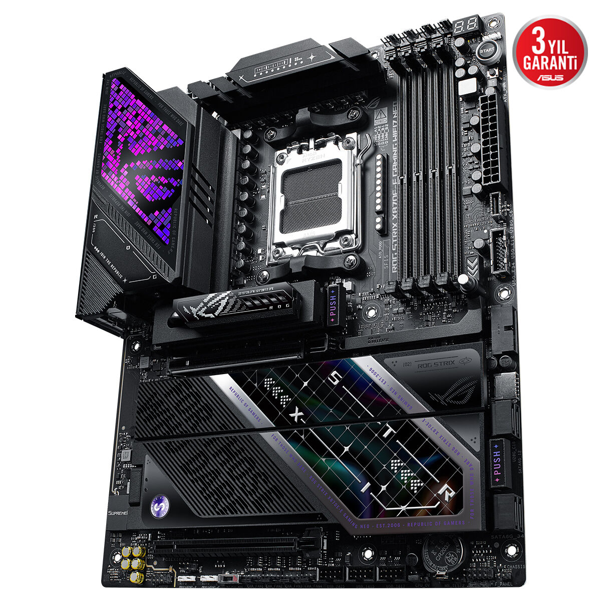 ASUS ROG STRIX X870E-E GAMING WIFI7 NEO DDR5 HDMI PCIE 5.0 AM5 ATX Anakart