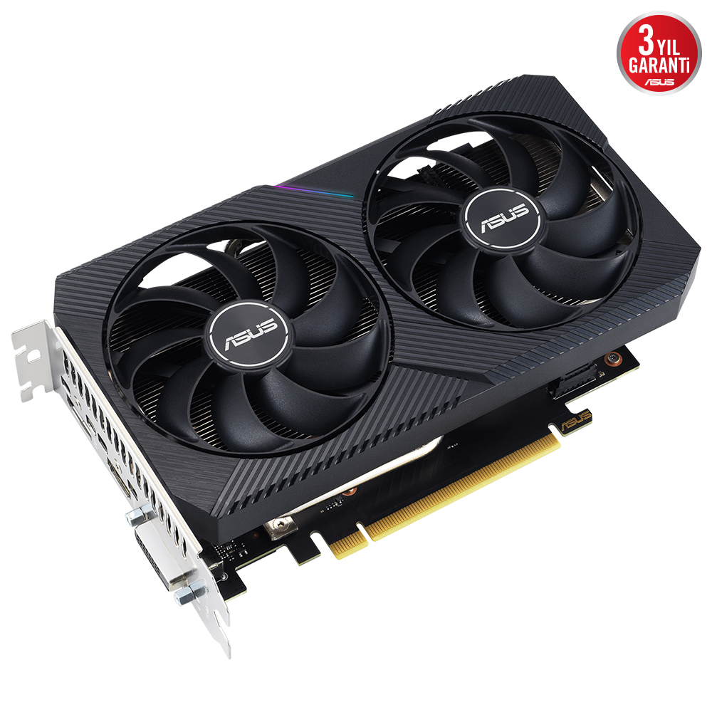 ASUS 8GB DUAL RTX3050-O8G-V2 GDDR6 96bit HDMI-DP PCIE 4.0
