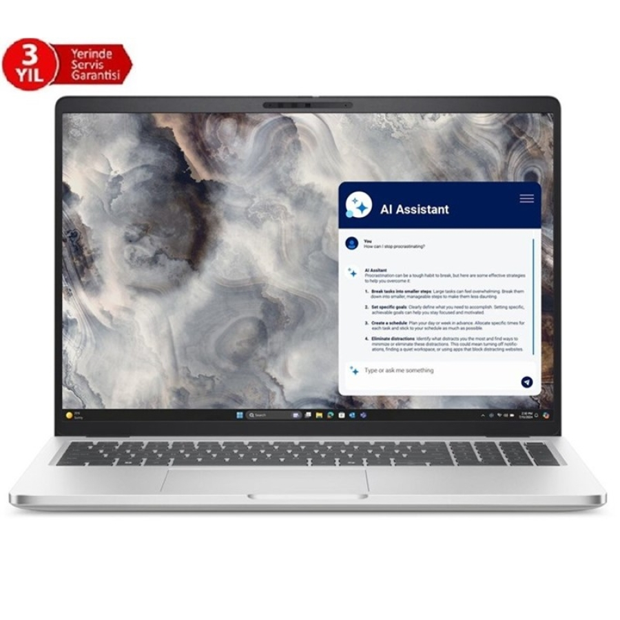 DELL 16" ULTRA 7 255U-16GB DDR5 RAM-512GB NVME-FDOS NOTEBOOK / PRO 16 PLUS BTO105_PB16250U