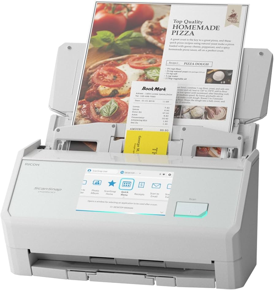 RICOH A4 iX2500 W 45ppm Döküman Tarayıcı Ethernet