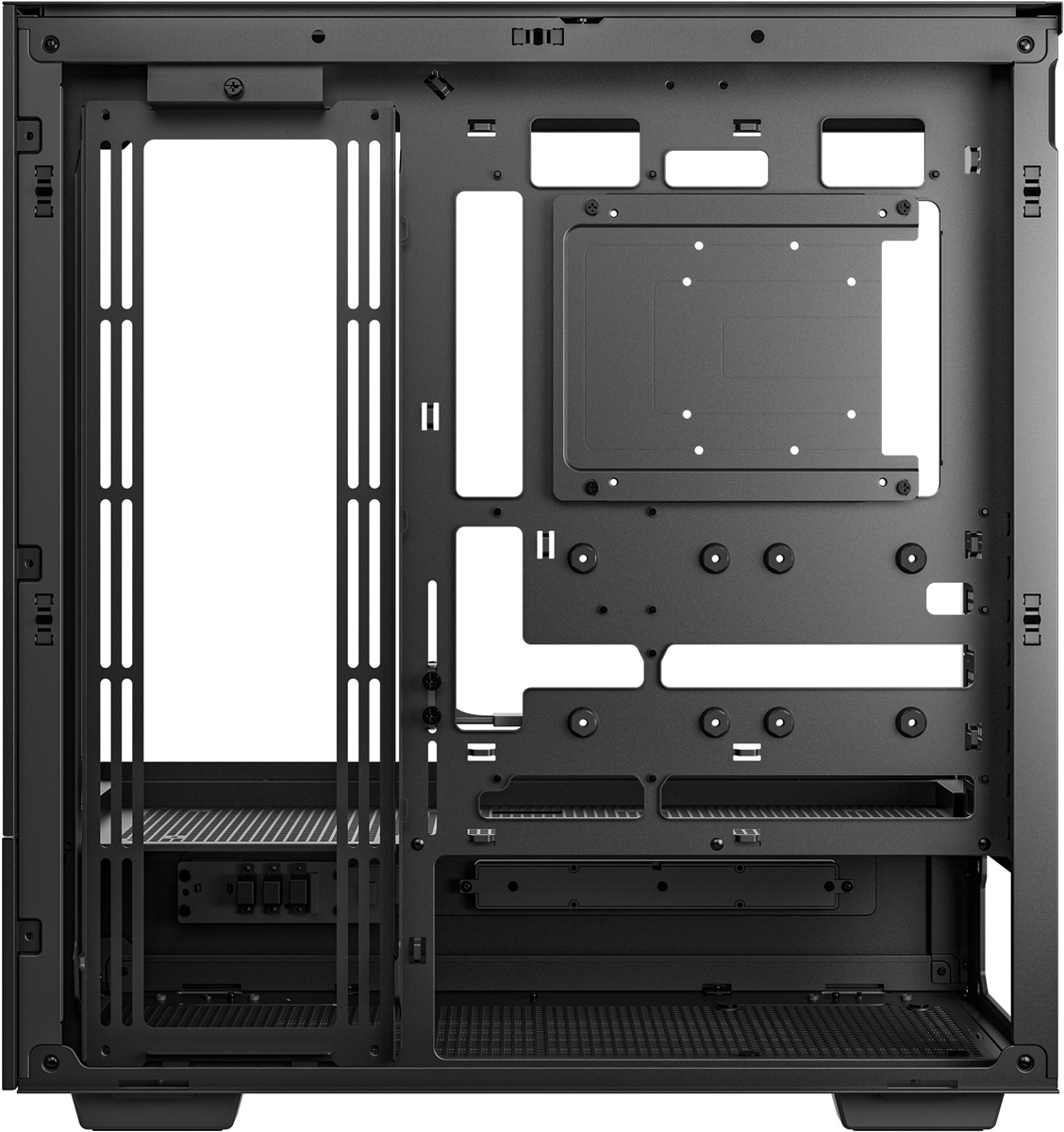 DEEPCOOL CH690 DIGITAL Panoramic Dijital Ekranlı Gaming Mid-Tower PC Kasası ikinci görünüm