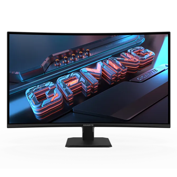 GIGABYTE 31.5" VA GS32QCA 1ms 180Hz HDMI-DP Gaming Kavisli Monitör 2560x1440