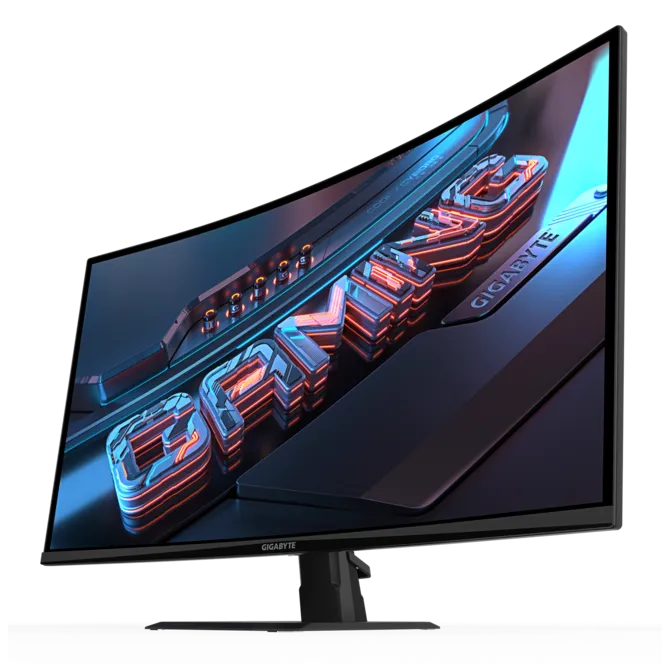 GIGABYTE 31.5" VA GS32QCA 1ms 180Hz HDMI-DP Gaming Kavisli Monitör 2560x1440