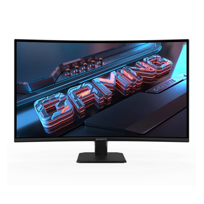 GIGABYTE 31.5" VA GS32QCA 1ms 180Hz HDMI-DP Gaming Kavisli Monitör 2560x1440