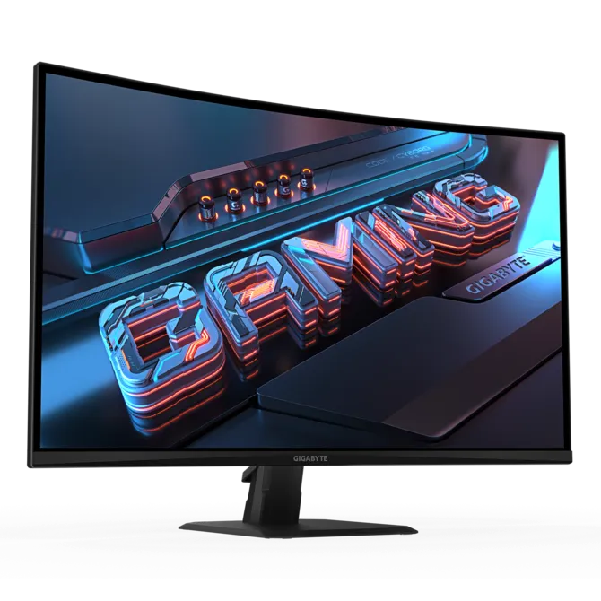 GIGABYTE 31.5" VA GS32QCA 1ms 180Hz HDMI-DP Gaming Kavisli Monitör 2560x1440