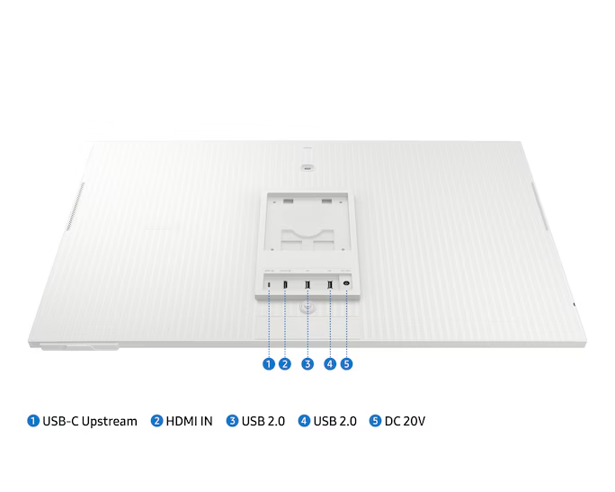 SAMSUNG 31.5" VA M8 M80D LS32DM801UUXUF 4ms 60Hz HDMI-TypeC Kablosuz Multimedya Monitör 3840x2160